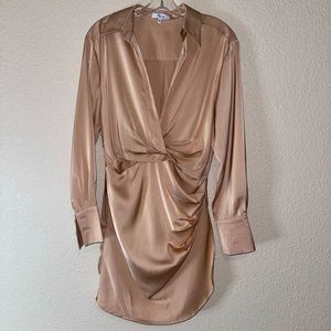 Edit by Nine champagne gold dress